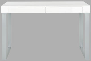 Safavieh Barton Desk White and Grey Furniture main image