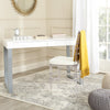 Safavieh Barton Desk White and Grey Furniture  Feature