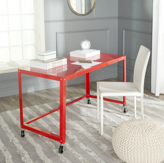 Safavieh Bentley Desk Red Furniture  Feature