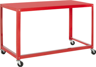 Safavieh Bentley Desk Red Furniture 