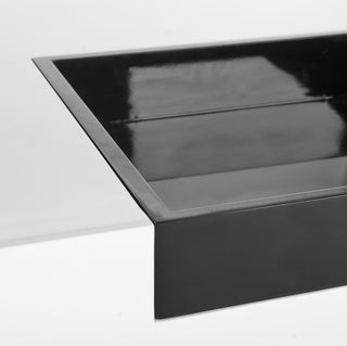 Safavieh Wesley Coffee Table White and Black Furniture 