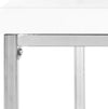 Safavieh Malone Chrome High Gloss Coffee Table White and Furniture 