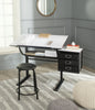 Safavieh Harvard Writing Desk Black and White Furniture  Feature
