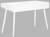 Safavieh Fadri Mid Century Scandinavian One Drawer Desk White Furniture 
