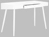 Safavieh Fadri Mid Century Scandinavian One Drawer Desk White Furniture 
