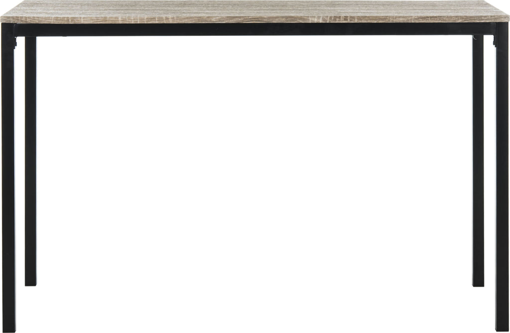 Safavieh Janison 47'' Writing Desk Grey and Black Furniture main image