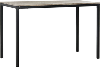 Safavieh Janison 47'' Writing Desk Grey and Black Furniture 