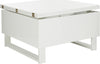 Safavieh Vanna Lift-Top Coffee Table White Furniture 