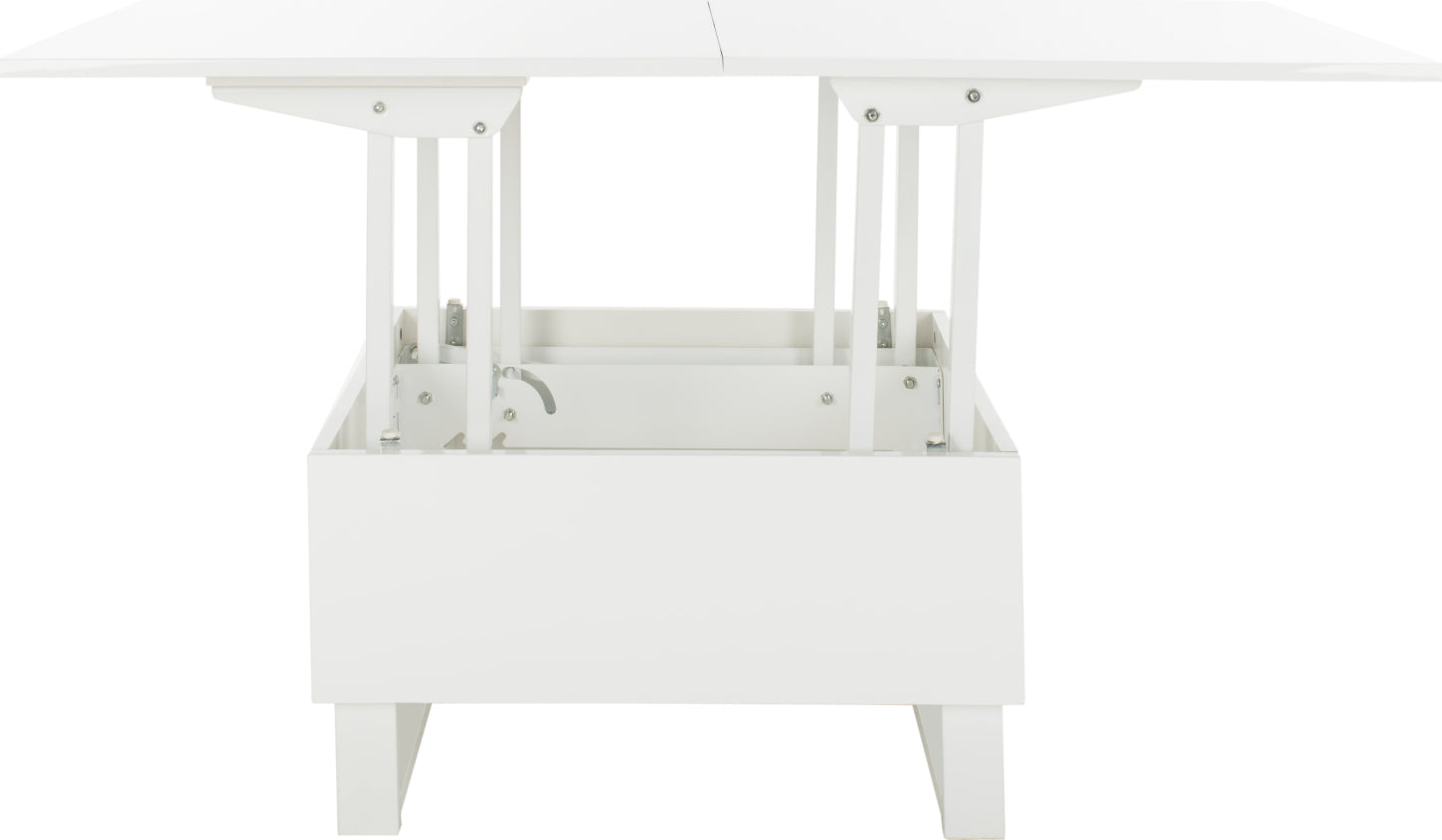 Safavieh Vanna Lift-Top Coffee Table White Furniture main image