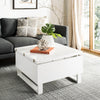 Safavieh Vanna Lift-Top Coffee Table White Furniture 