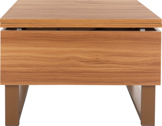 Safavieh Vanna Lift-Top Coffee Table Walnut Furniture Main