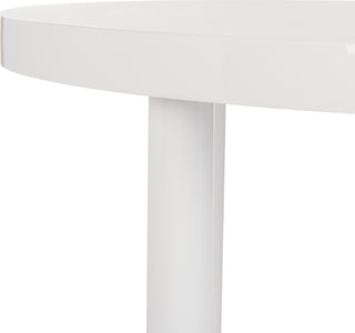 Safavieh Torin 40'' Round Dining Table White Furniture 