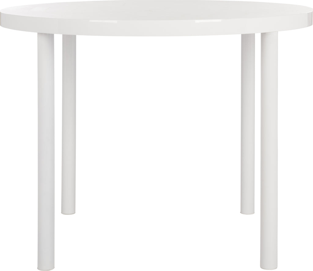 Safavieh Torin 40'' Round Dining Table White Furniture main image