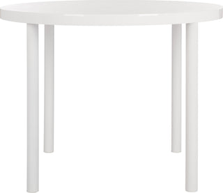 Safavieh Torin 40'' Round Dining Table White Furniture main image