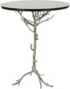 Safavieh Carolyn Rooted Silver Accent Table Black and Furniture main image