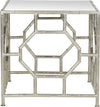 Safavieh Rory Silver Mirror Top Accent Table and Furniture main image
