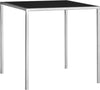 Safavieh Kiley Silver Leaf Accent Table and Black Furniture 