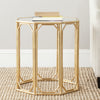 Safavieh Muriel Accent Table Gold Furniture  Feature