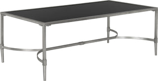 Safavieh Antwan Coffee Table Silver Furniture 