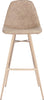 Safavieh Mathison Bar Stool Brown Furniture main image