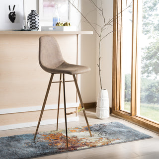 Safavieh Mathison Bar Stool Brown  Feature