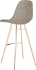 Safavieh Mathison Bar Stool Taupe Furniture 