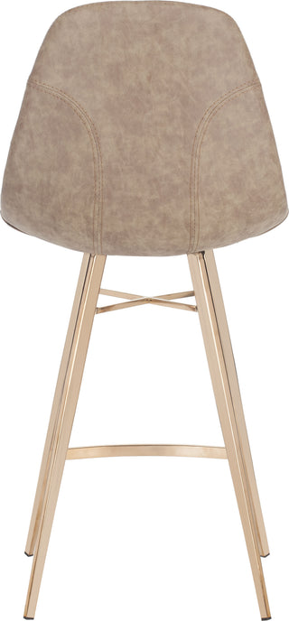 Safavieh Mathison Counter Stool Brown Furniture 