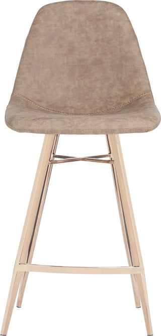 Safavieh Mathison Counter Stool Brown Furniture main image