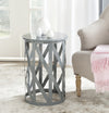 Safavieh Bertram Stool Grey Furniture  Feature