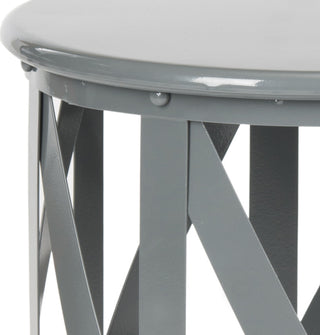 Safavieh Bertram Stool Grey Furniture 