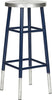 Safavieh Kenzie 30''H Silver Dipped Bar Stool Navy and Furniture 