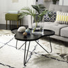 Safavieh Lenna Coffee Table Black Furniture  Feature