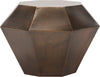 Safavieh Grace Diamond Accent Table Antique Copper Furniture 