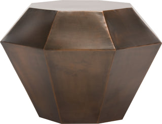 Safavieh Grace Diamond Accent Table Antique Copper Furniture main image