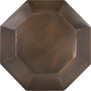 Safavieh Grace Diamond Accent Table Antique Copper Furniture 