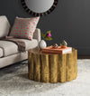 Safavieh Miriam Coffee Table Gold Furniture  Feature