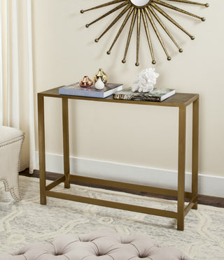 Safavieh Gigi Console Antique Brass Furniture  Feature