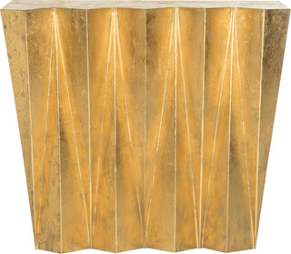 Safavieh Gisela Hex Console Gold Furniture main image