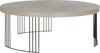 Safavieh Keelin Mid Century Scandinavian Wood Coffee Table Grey and Black Furniture 