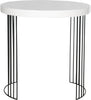 Safavieh Kelly Mid Century Scandinavian Lacquer Side Table White Furniture main image