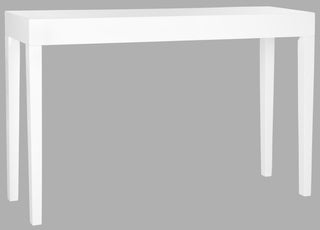 Safavieh Kayson Mid Century Scandinavian Lacquer Console Table White Furniture 