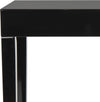 Safavieh Kayson Mid Century Scandinavian Lacquer Console Table Black Furniture 