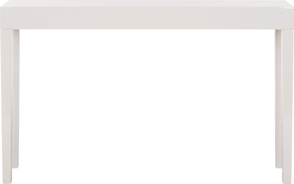 Safavieh Kayson Mid Century Scandinavian Lacquer Console Table Grey Furniture main image