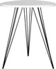 Safavieh Wolcott Retro Mid Century Lacquer Side Table White and Black Furniture main image