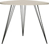 Safavieh Wynton Retro Mid Century Lacquer End Table Taupe and Black Furniture main image