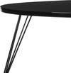 Safavieh Wynton Retro Mid Century Lacquer Coffee Table Black Furniture 