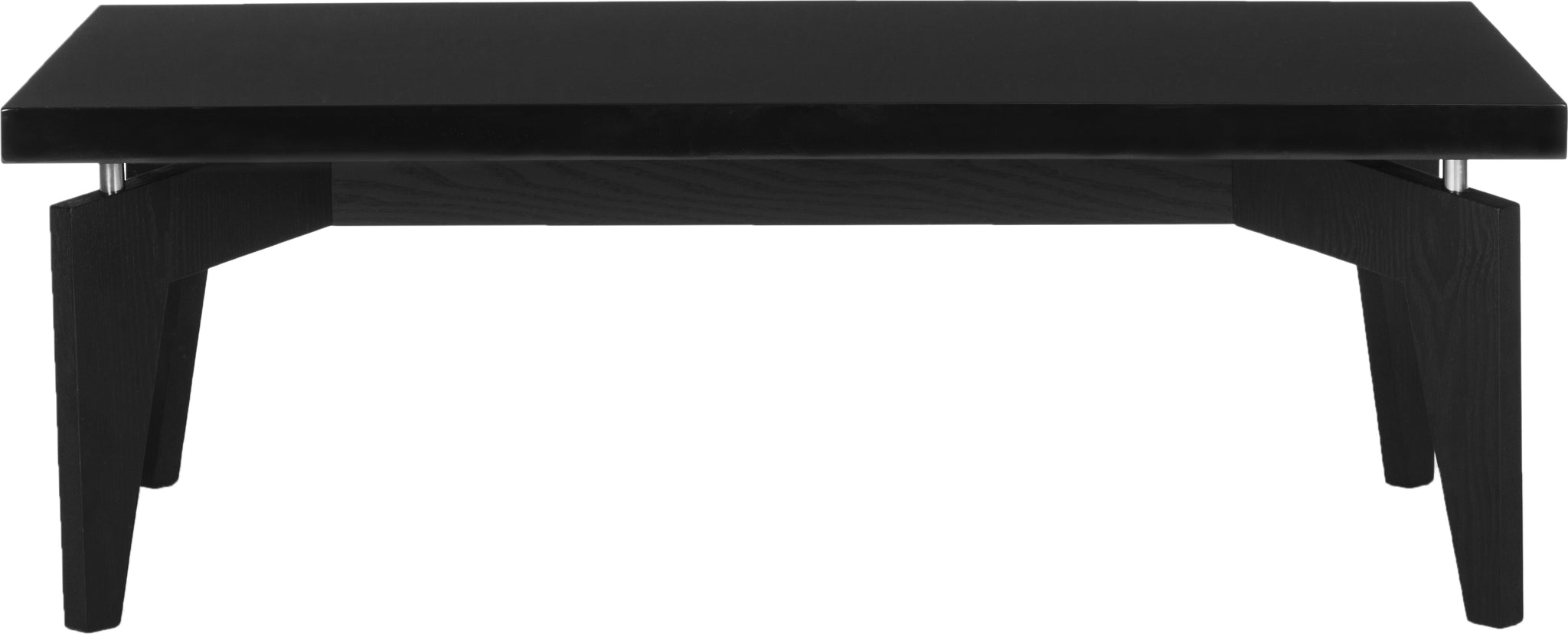 Safavieh Josef Retro Lacquer Floating Top Coffee Table Black Furniture main image