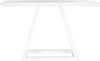 Safavieh Sutton Modern Scandinavian A-Line Lacquer Console White Furniture main image