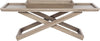 Safavieh Arleana Cross Leg Coffee Table With Tray Light Oak Furniture main image