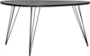 Safavieh Rocco Retro Mid Century Wood Coffee Table Black Furniture 
